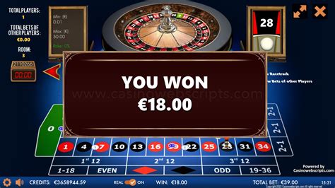 Multiplayer European Roulette .